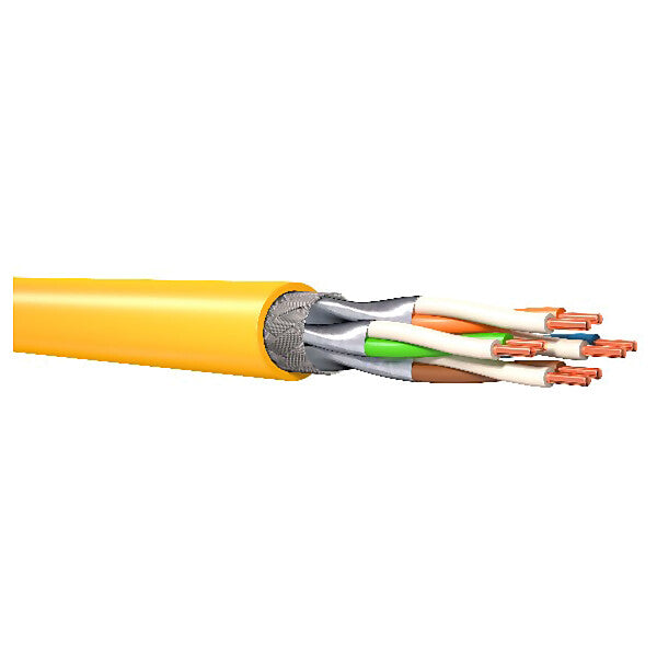 KERPEN DATACOM MegaLine F6-90 Kat.7 gelb 4P S/FTP AWG23 F6-90 SF-Dca-T500